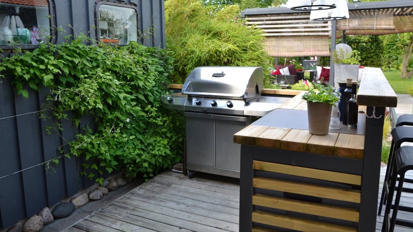 build an outdoor kitchen in your own backyard with these amazon finds