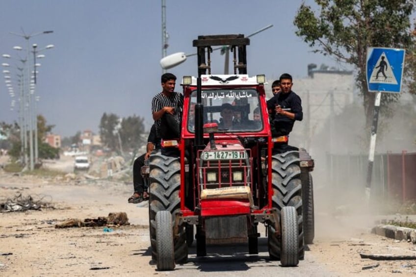 A UN assessment found almost 60 percent of the agricultural land in Gaza has been damaged