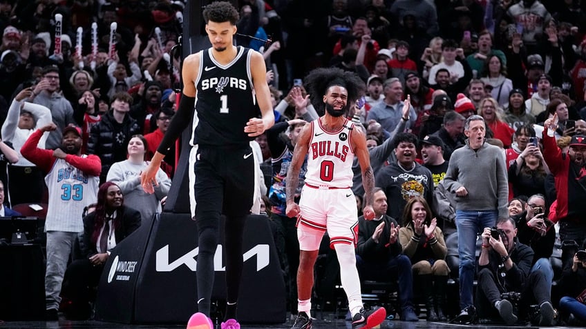 Coby White reacts