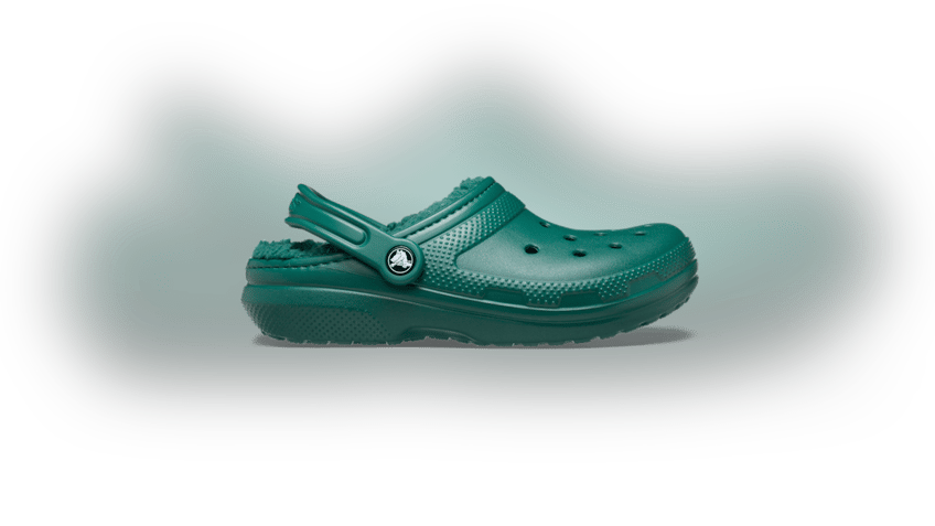 These lined Crocs are ideal slippers or everyday shoes. 