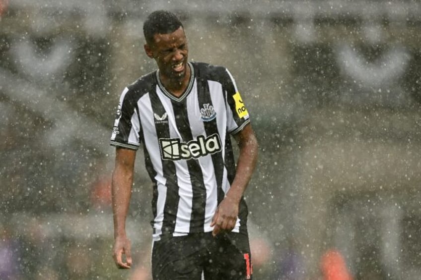 Newcastle striker Alexander Isak