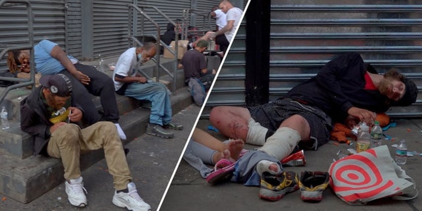 businesses setting up booby traps to protect themselves in this blue citys drug haven recovering addict