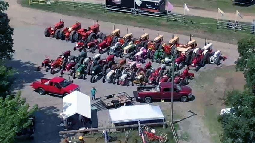 Butler Farm Show setup