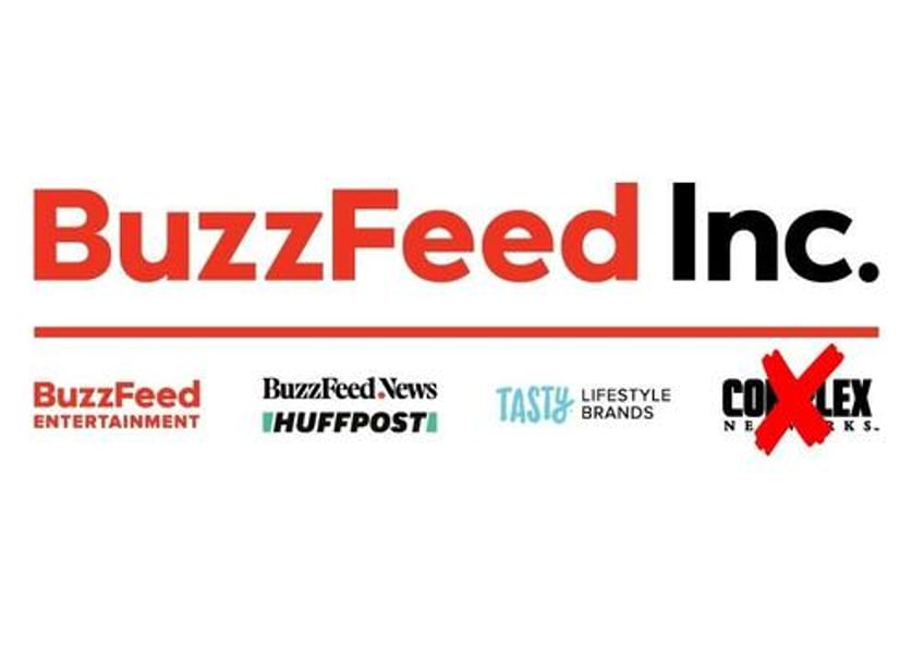 buzzfeed shares soar after sale of complex 