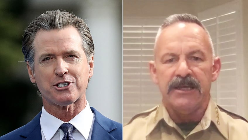 Gov Newsom Sheriff Bianco