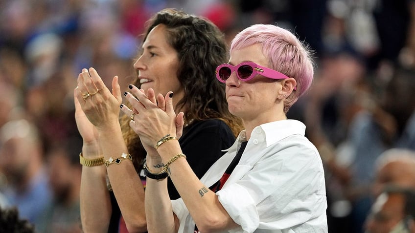 Megan Rapinoe and Sue Bird