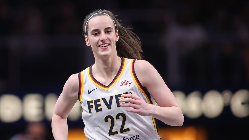 Caitlin Clark smiling