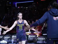 Caitlin Clark puts up Reggie Miller-like shooting display in return from injury; scores 9 points in 38 seconds
