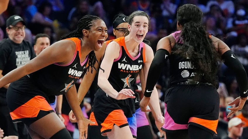 Caitlin Clark and WNBA All-Stars