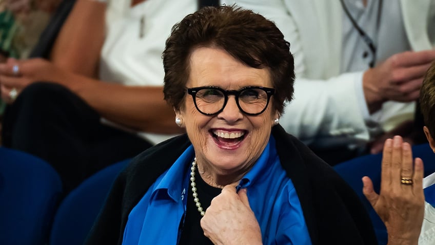 Billie Jean-King at the Australian Open