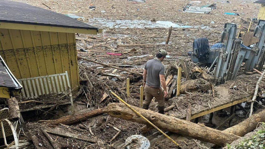 Broyhill family home devastated in NC