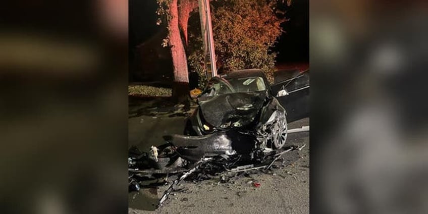 california 13 year old girl totals parents tesla in santa rosa crash police