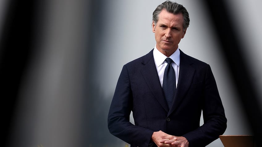 Democrat California Gov. Gavin Newsom