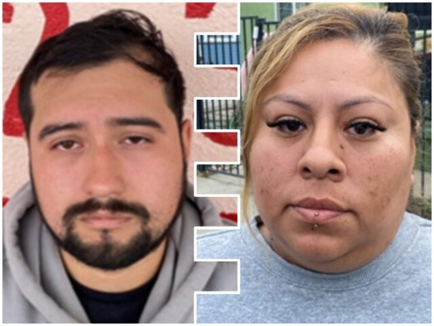 Gustavo Torres, 28, and Kiara Jaime-Flores, 28, charged with impeding ICE agents. (U.S. Im