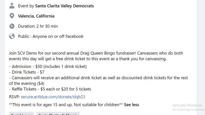 california dem rewarded canvassers with free drink tickets at drag show where mayor was spanked