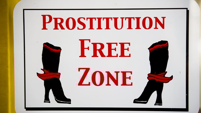 No prostitution sign