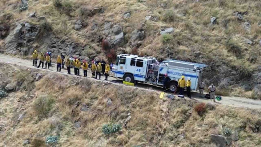 california driver survives 5 days trapped in pickup truck after plunging down 100 foot ravine