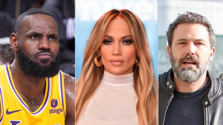 Ben Affleck Jennifer Lopez LeBron James