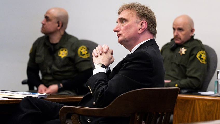 E. Scott Sills sits in a courtroom