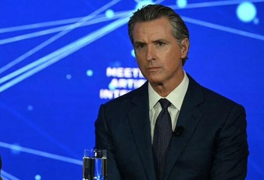 california gov newsom boosts ai misinformation fears complains of micro cults around jordan peterson joe rogan