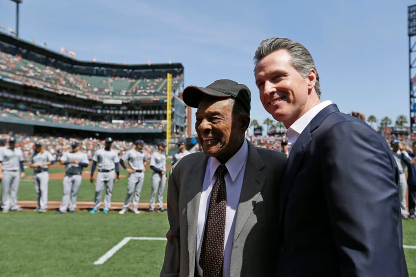 california governor gavin newsom claims he played college baseball but did he