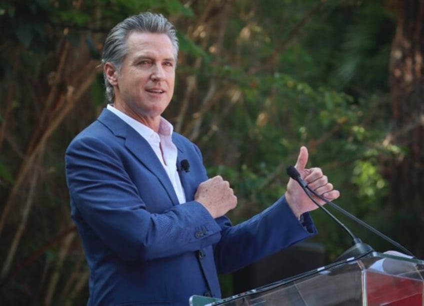 California Governor Gavin Newsom says his liberal state will fight 'unlawful' policies fro