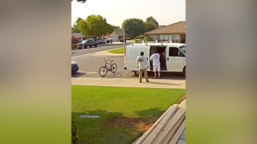 california handymen recover bicycle after chasing down thief