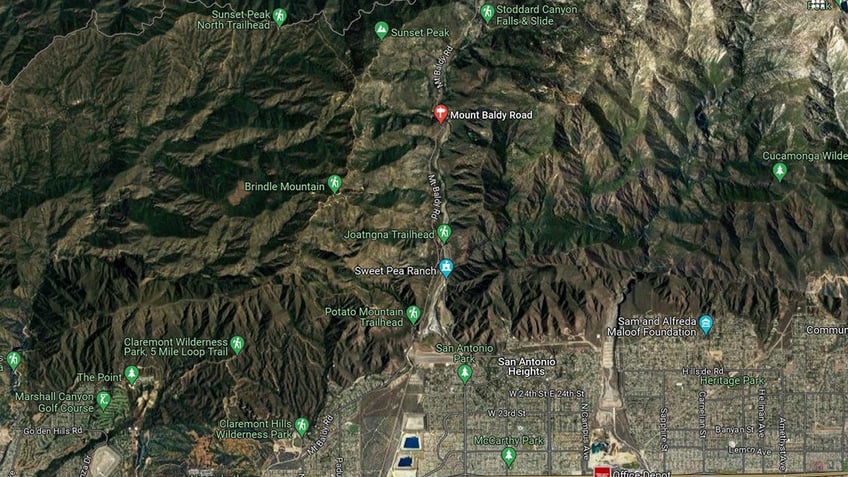 Woman crashes off Mount Baldy