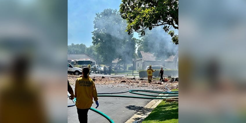 california home destroyed in apparent explosion others damaged