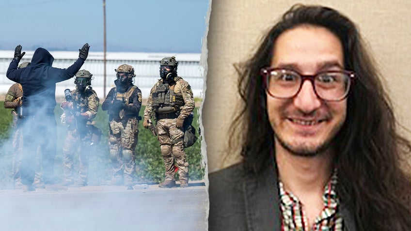 California professor Jonathan Anthony Caravello, and an ICE raid