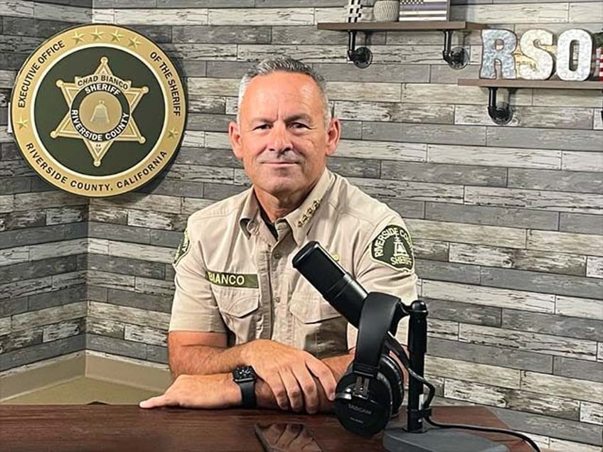 Riverside County Sheriff Chad Bianco