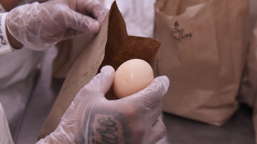 Egg from Tulare County jail farm