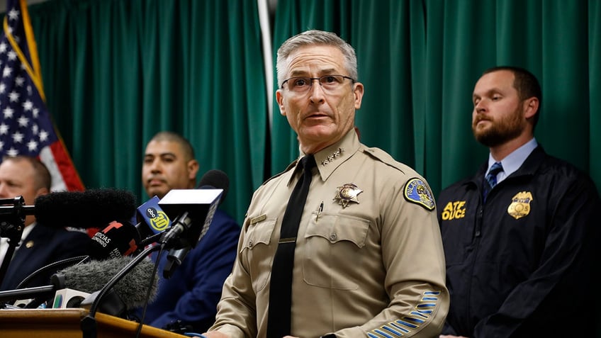 Boudreaux holds a press conference in uniform