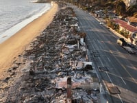 California wildfire victims face uphill battle as corporations and investors swoop in
