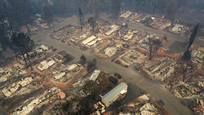 The destruction of the Camp Fire in 2018