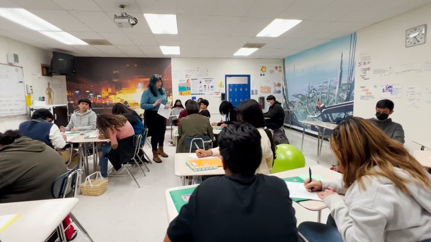 Health teacher in a California school