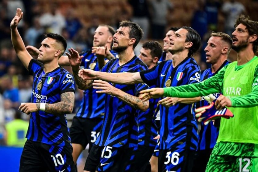 Inter Milan lead Serie A but are level on points with Juventus and two other teams