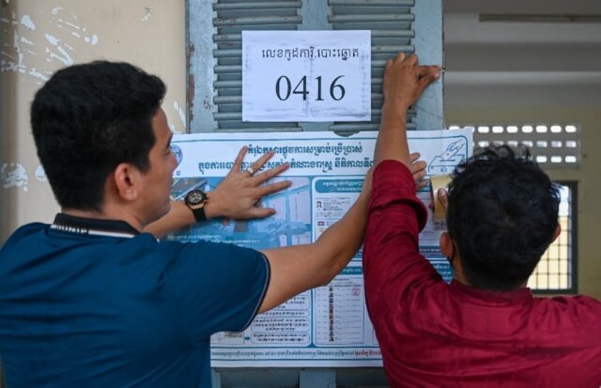 cambodian poll workers prep and pray ahead of one sided vote