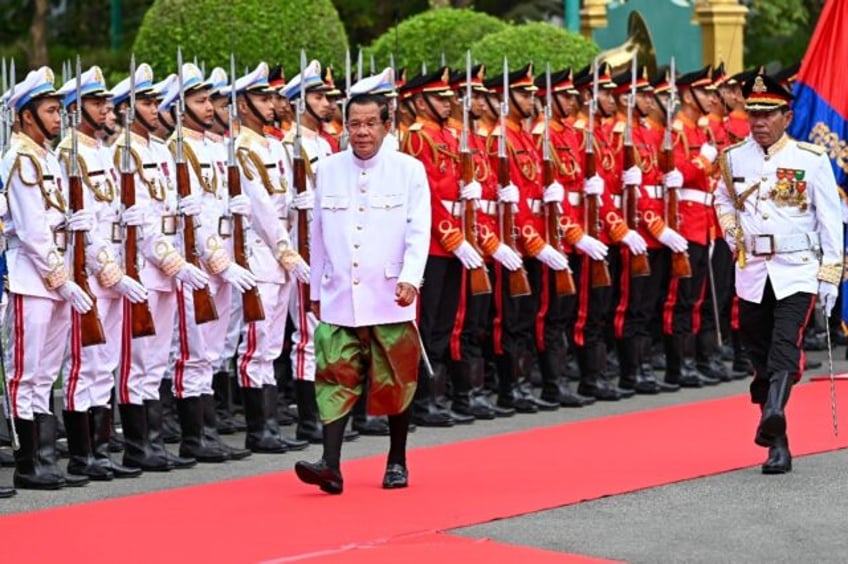 Former Cambodian leader Hun Sen was unanimously voted president of the senate