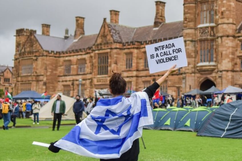 campus protests over gaza war hit australia