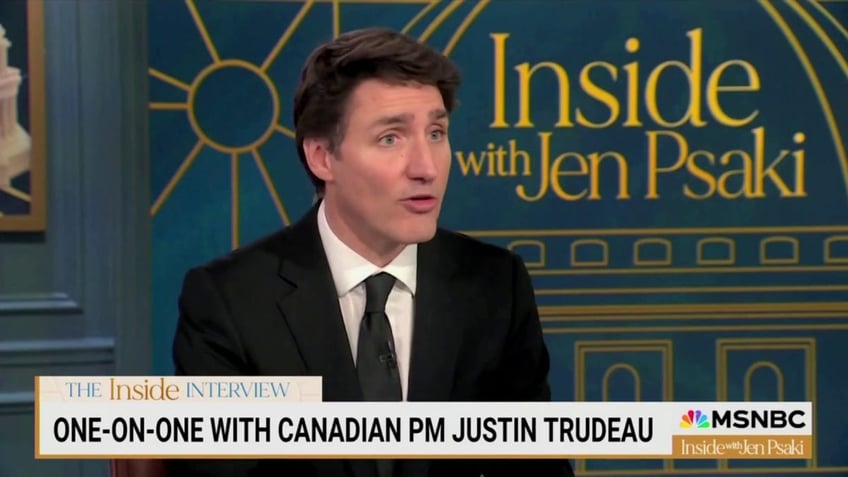 Justin Trudeau on MSNBC