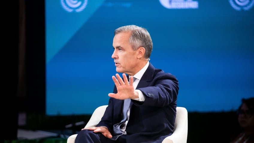 Mark Carney, then the vice chair and head of transition investing for Brookfield Asset Management Inc., speaks during the United Nations Climate Action: Race to Zero and Resilience Forum in New York, US, on Wednesday, Sept. 21, 2022. 