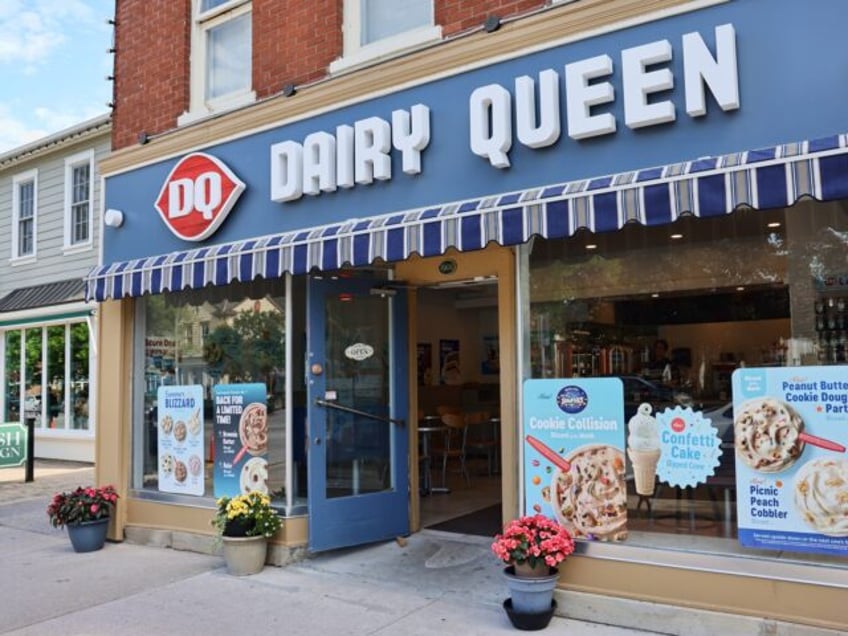 Dairy Queen is operating in Niagara-on-the-Lake, Ontario, Canada, on June 12, 2024. (Photo