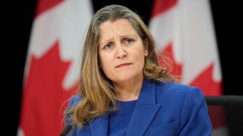 canadian finmin freeland quits warns trudeau that trump tariffs are grave challenge