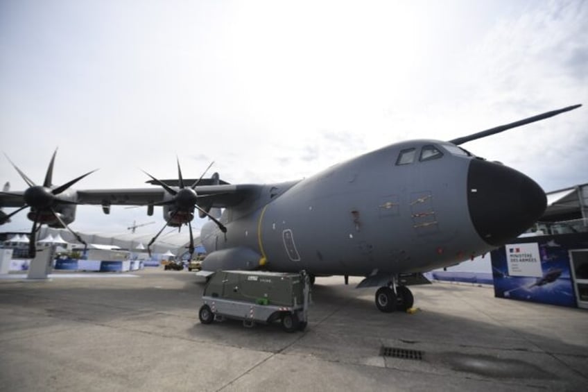 canadian military plane rams french plane on tarmac