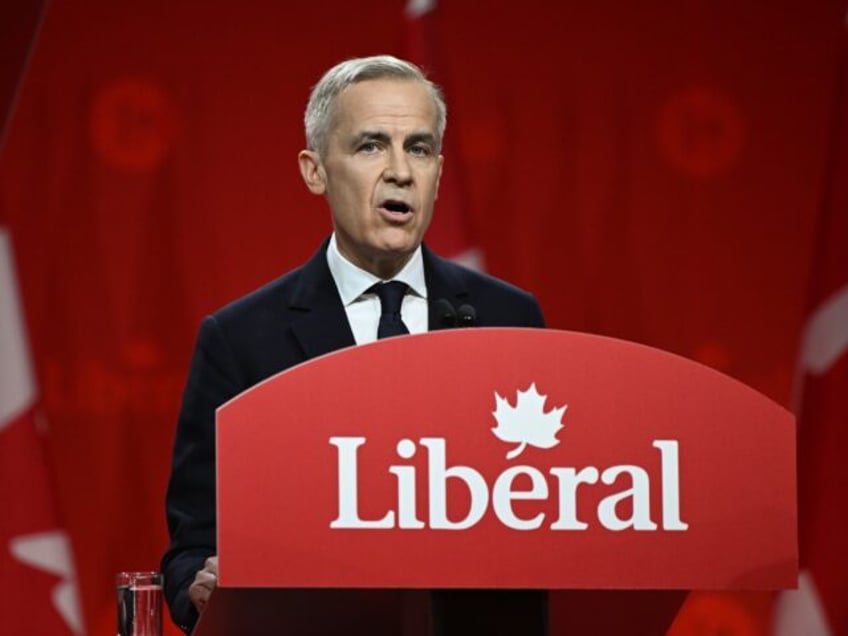 OTTAWA, CANADA - MARCH 9: Mark Carney, newly elected as the leader of the Liberal Party of