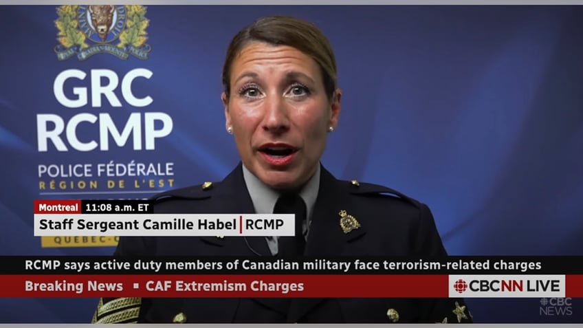 A Canadian RCMP spokeswoman caused a stir with her commentary