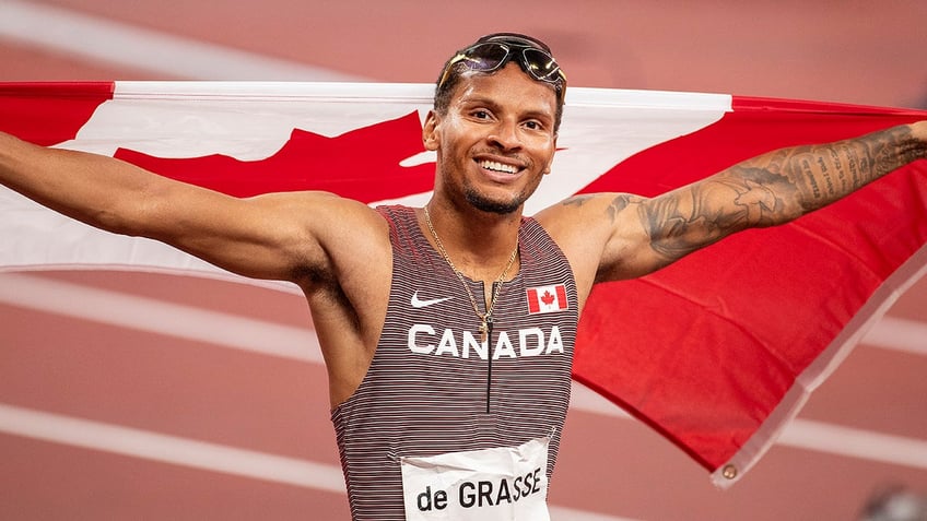 Andre De Grasse flag