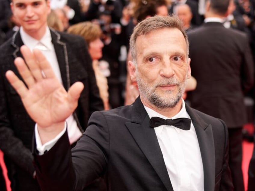 CANNES, FRANCE - MAY 19: Mathieu Kassovitz attends the "Highest 2 Lowest" red carpet at th