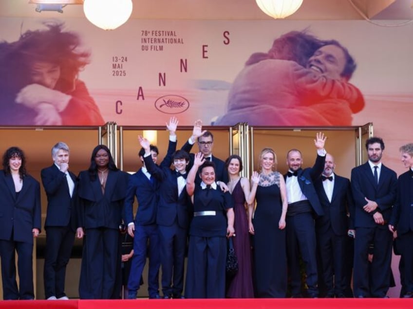 CANNES, FRANCE - MAY 15: Mathilde Riu, Come Peronnet, Solan Machado-Graner, Sandra Colombo
